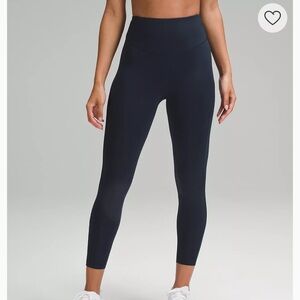 navy Lululemon Base Pace High-Rise Tight 25